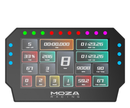 Kierownica do konsol Moza Wyświetlacz  Racing CM2 RS072